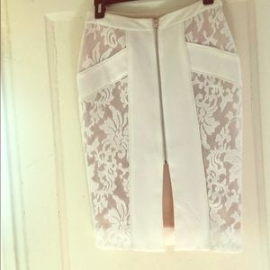 Endless Rose pencil skirt